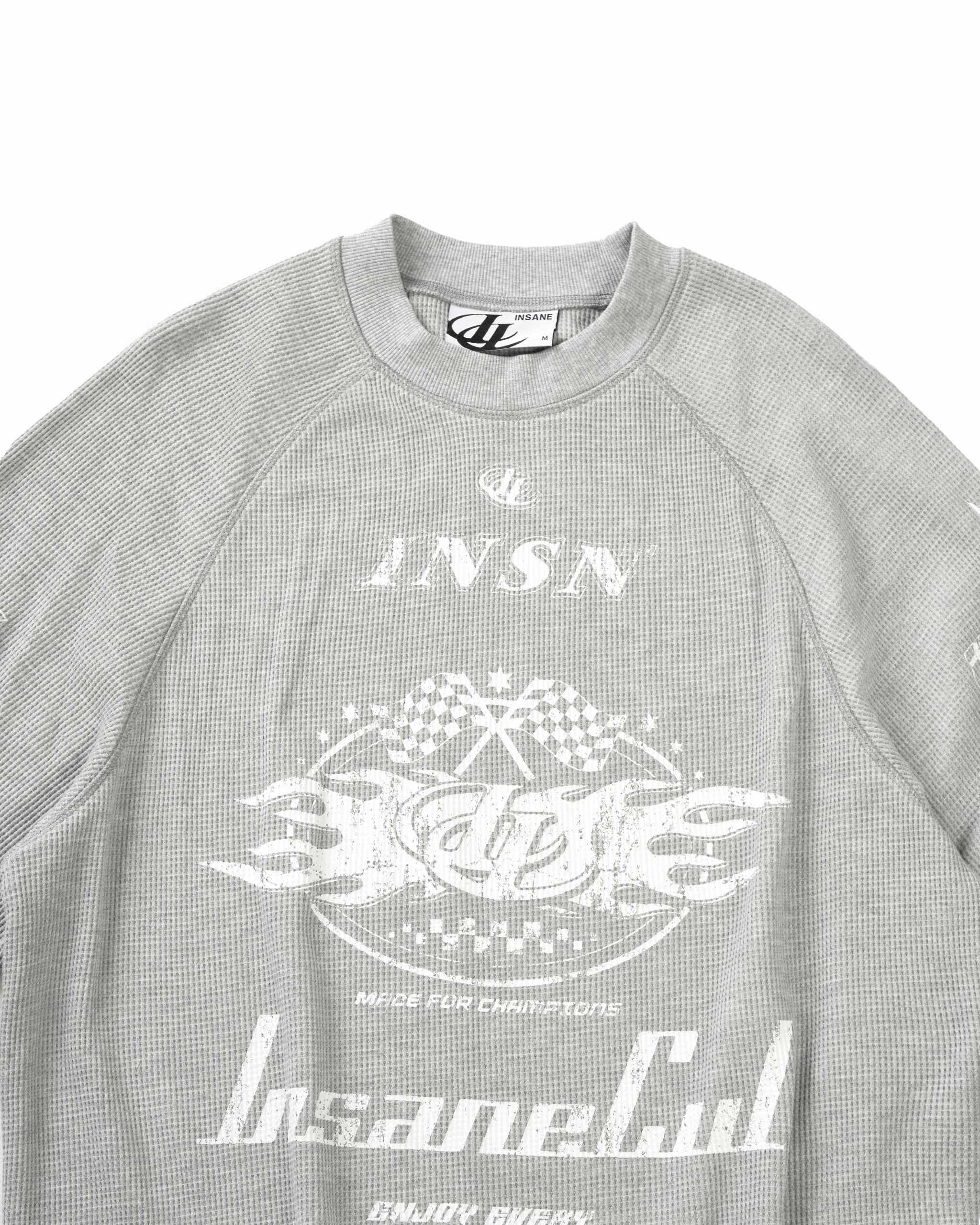 Insane® Racing Waffle LongSleeve - Melange