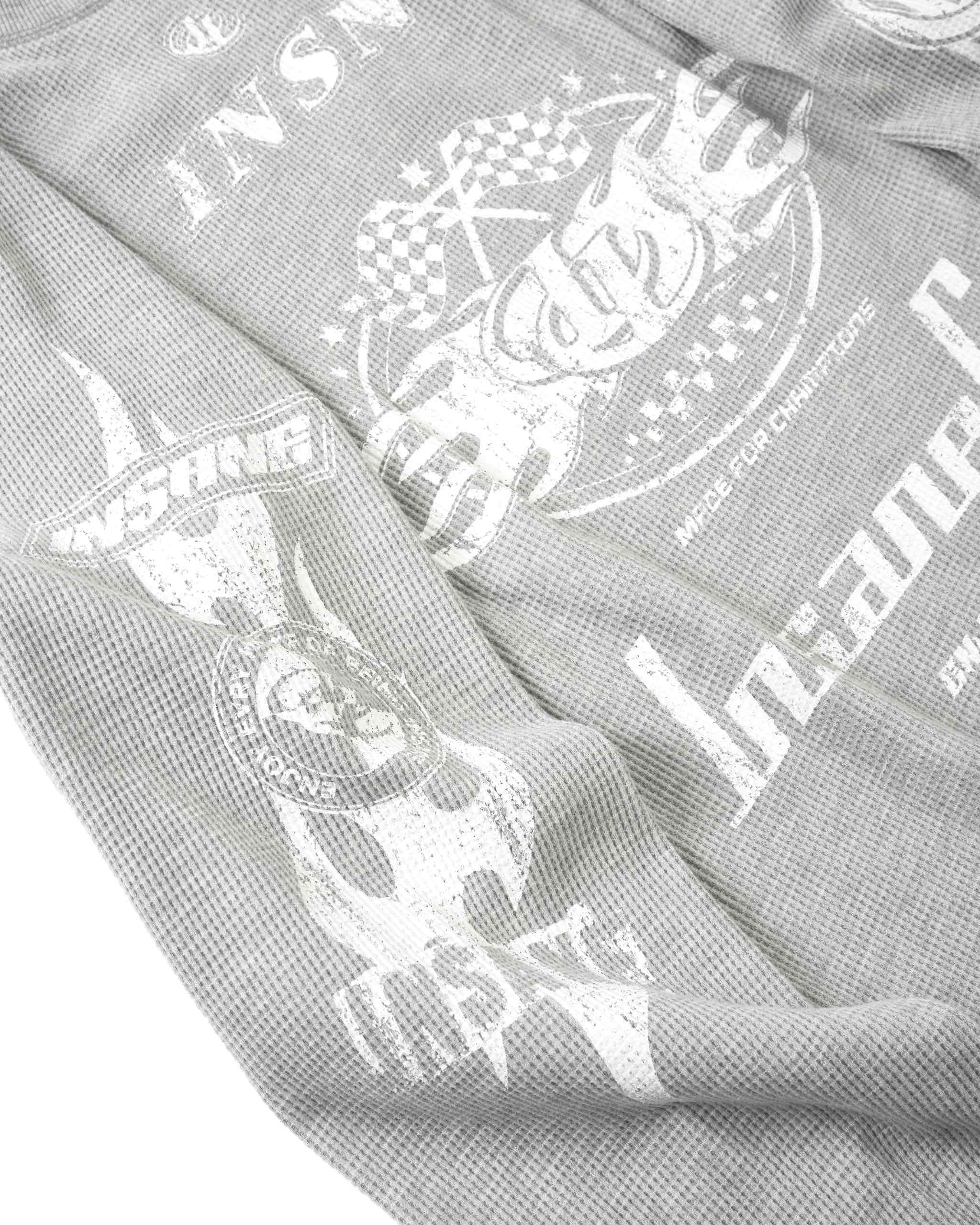 Insane® Racing Waffle LongSleeve - Melange