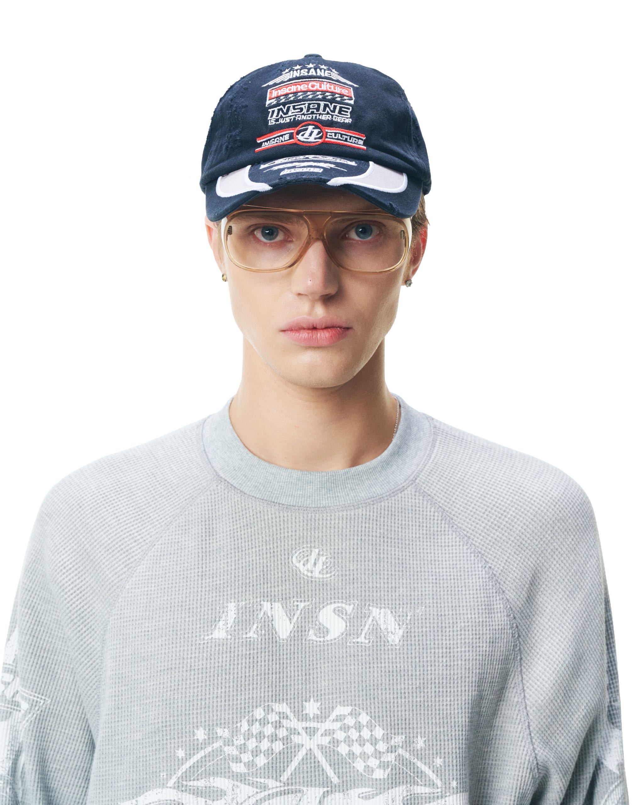 Insane® Racing Waffle LongSleeve - Melange