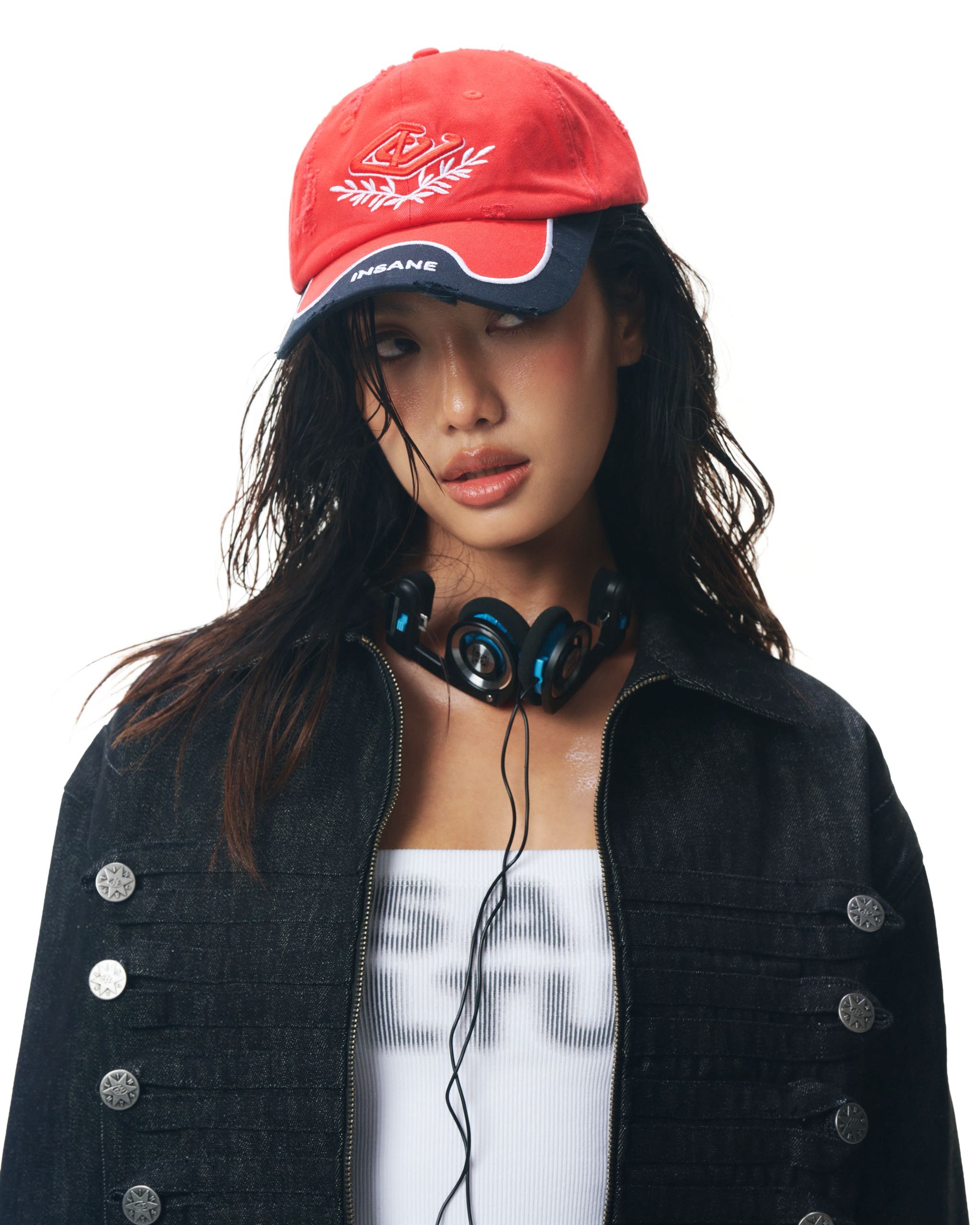 Insane® Sport Logo Cap - Red