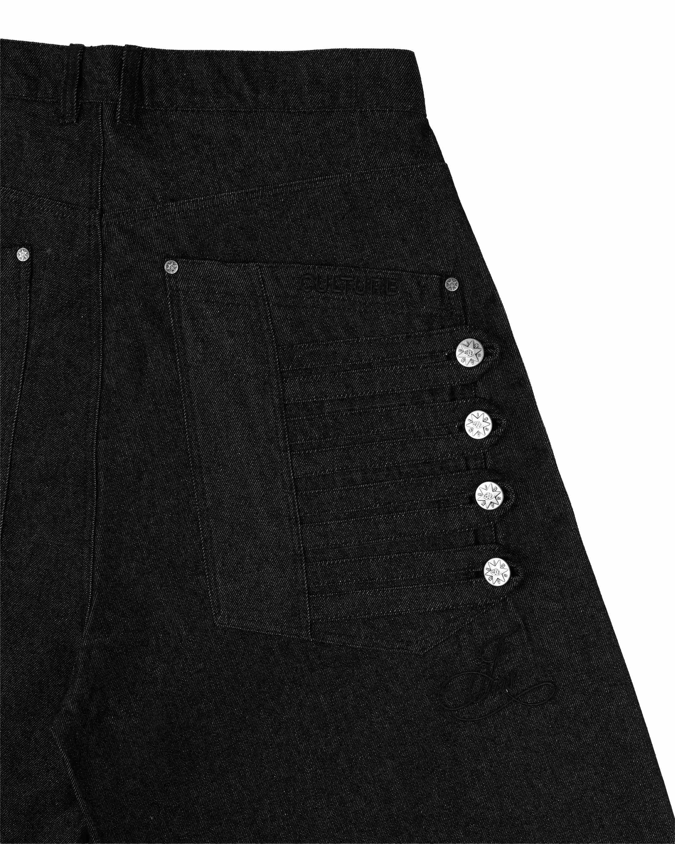 Insane® Royal Jorts - Raw Denim