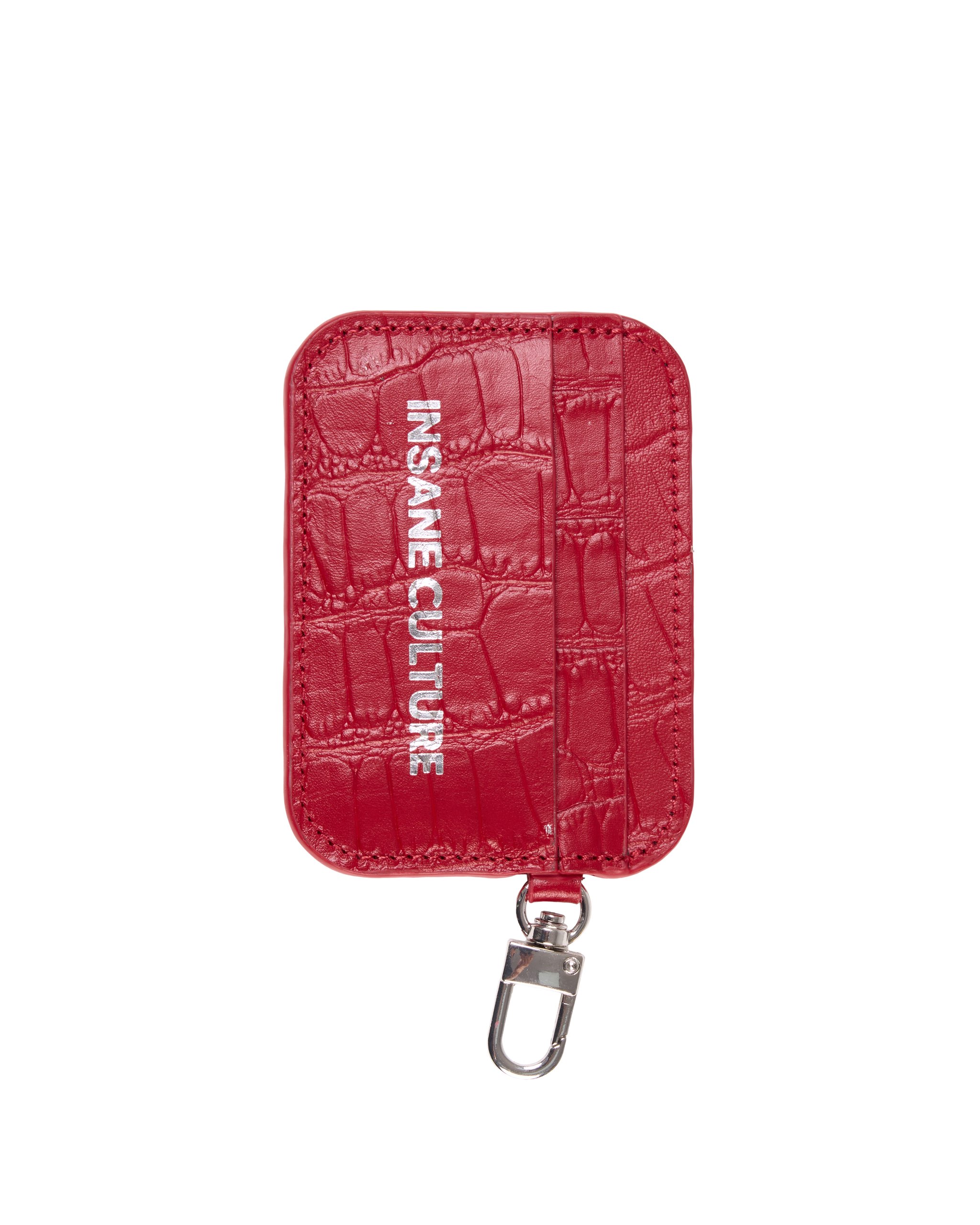 Insane® Card Holder - Red Croc