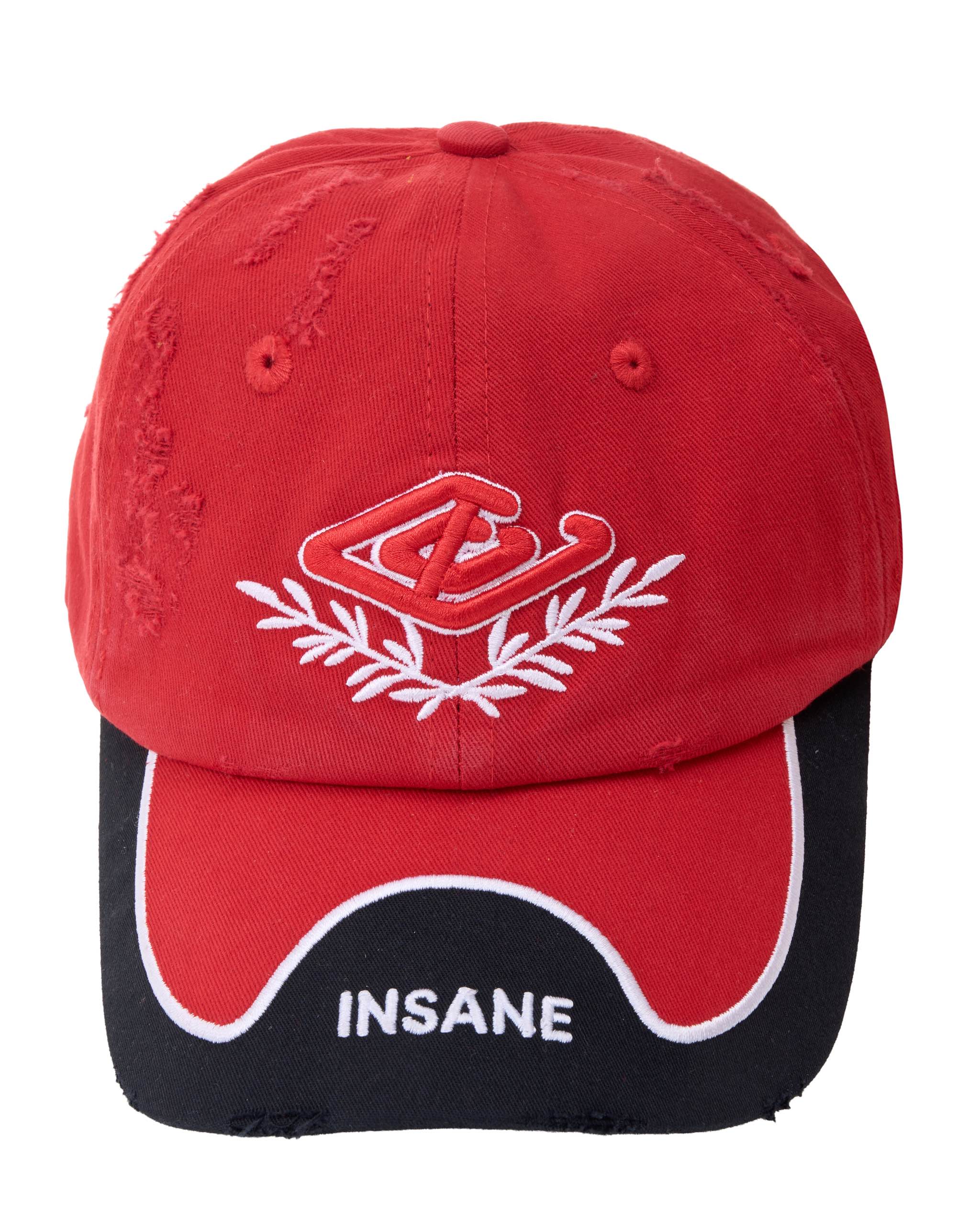 Insane® Sport Logo Cap - Red