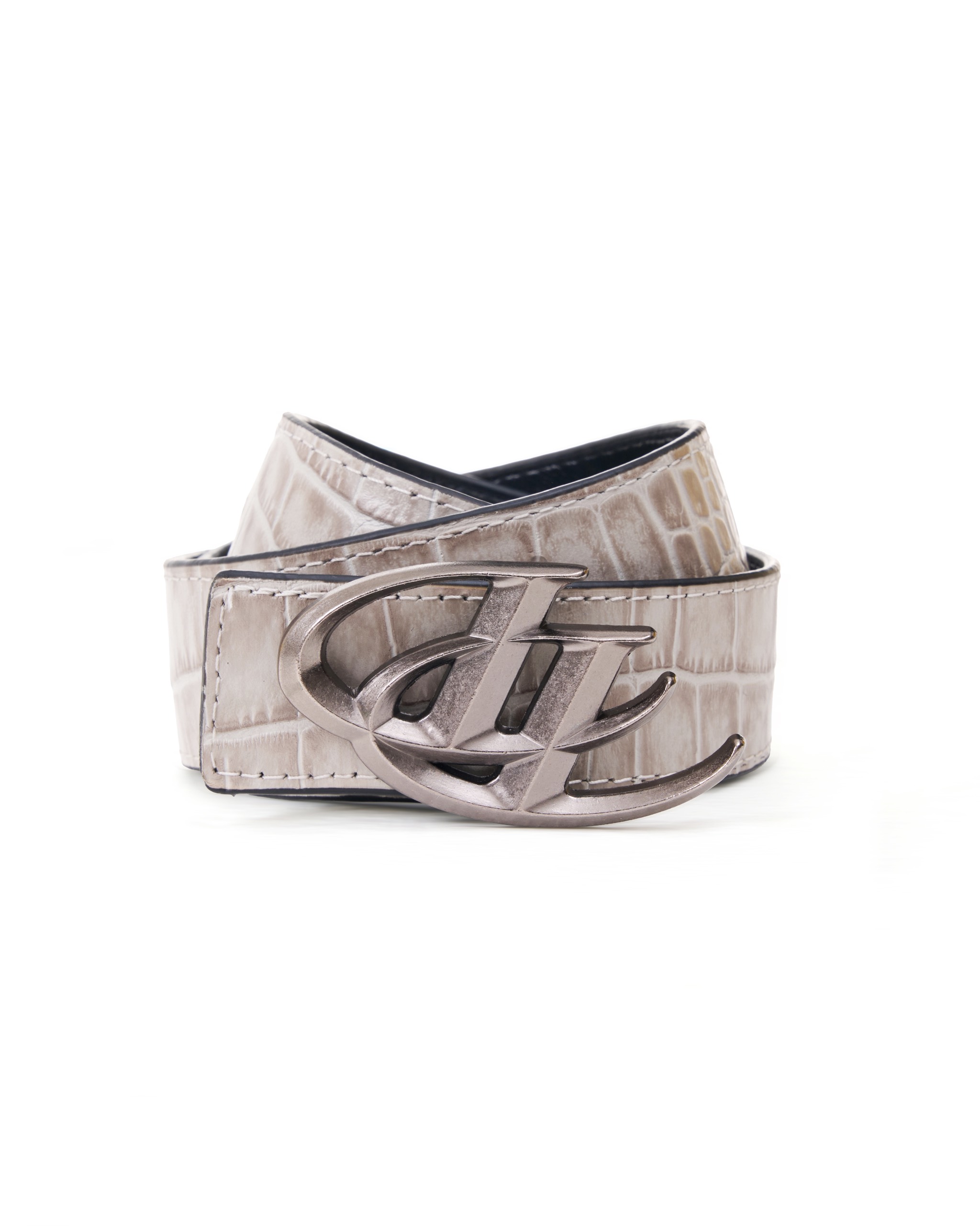 Insane® Switch Croc Belt - White