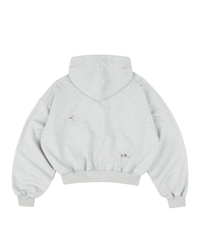 Insane® Static Noise Hoodie Zip - Melange