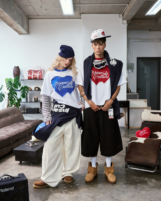 Insane® Twin Heart Tee - Red