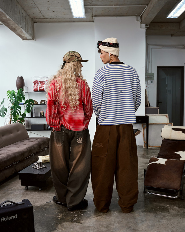 Insane® Dual Realm Denim Pants - Brown