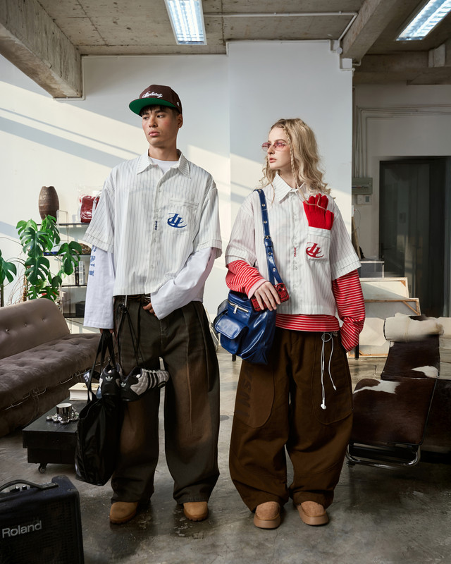 Insane® Dual Realm Denim Pants - Brown