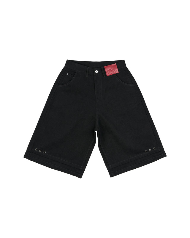 Insane® Rough Edge Jorts - Black