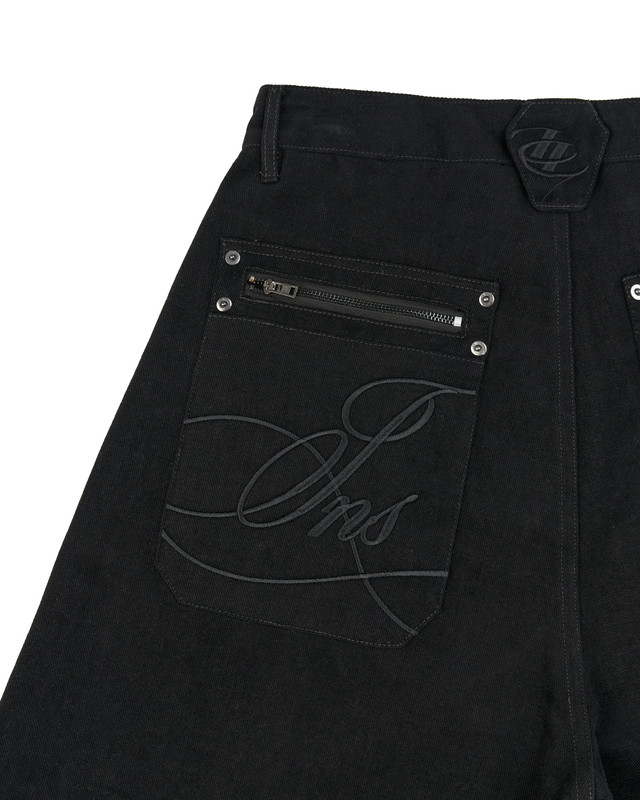 Insane® Rough Edge Jorts - Black