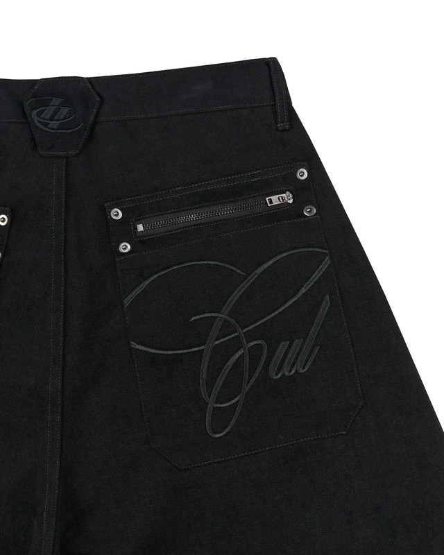 Insane® Rough Edge Jorts - Black