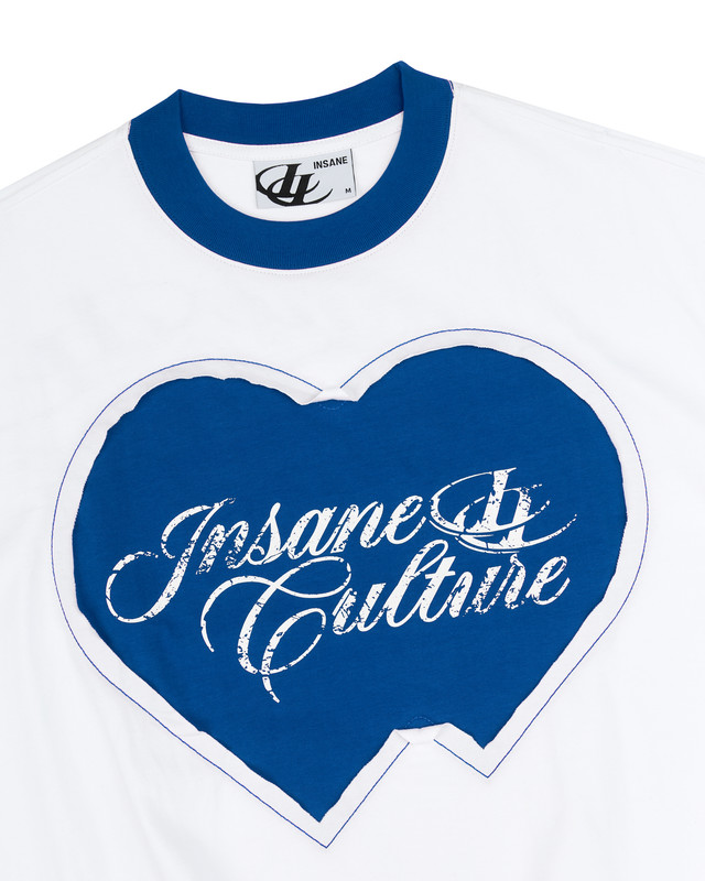 Insane® Twin Heart Tee - Blue