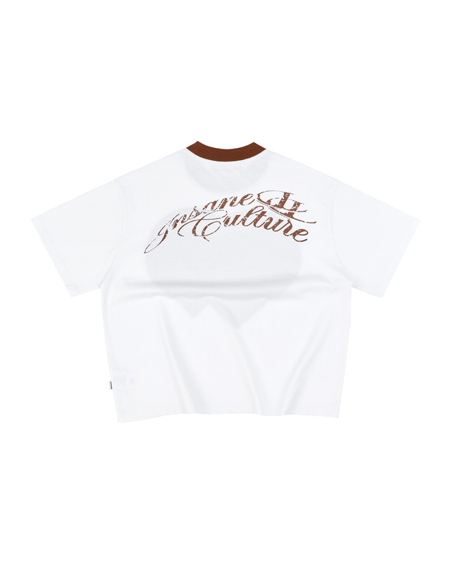 Insane® Twin Heart Tee - Brown