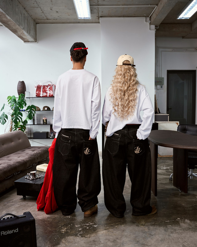 Insane® Dual Realm Denim Pants - Black