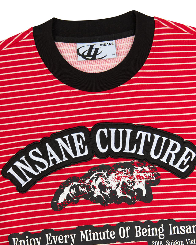 Insane® Culture Line Striped LongSleeve - Red