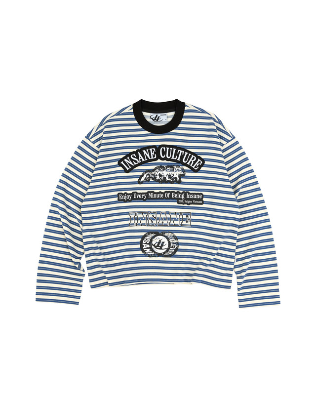 Insane® Culture Line Striped LongSleeve - Blue