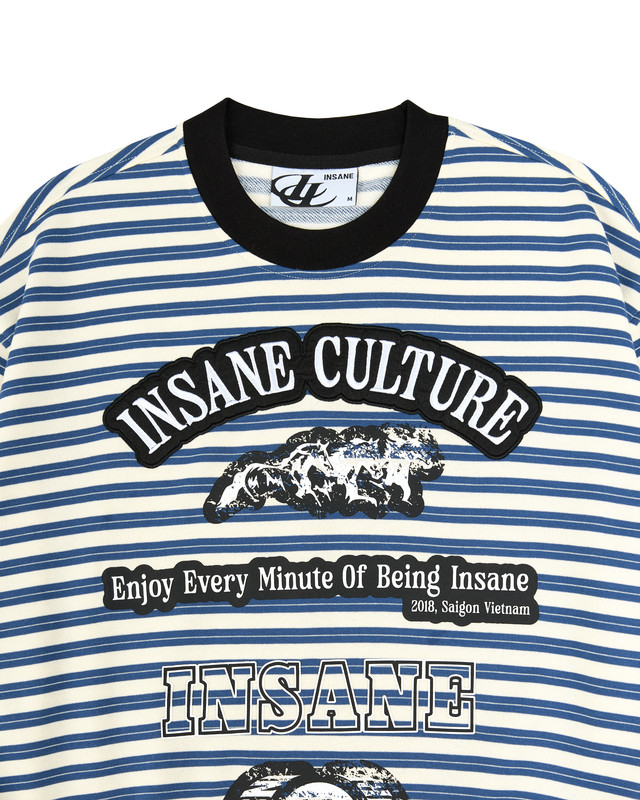 Insane® Culture Line Striped LongSleeve - Blue