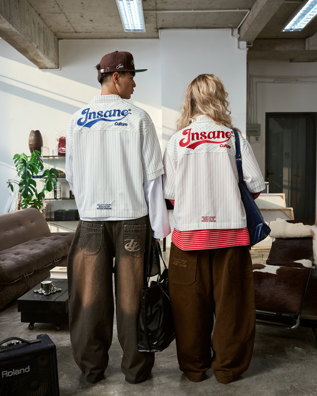 Insane® Dual Realm Denim Pants - Brown