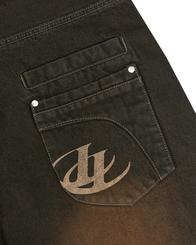 Insane® Dual Realm Denim Pants - Brown