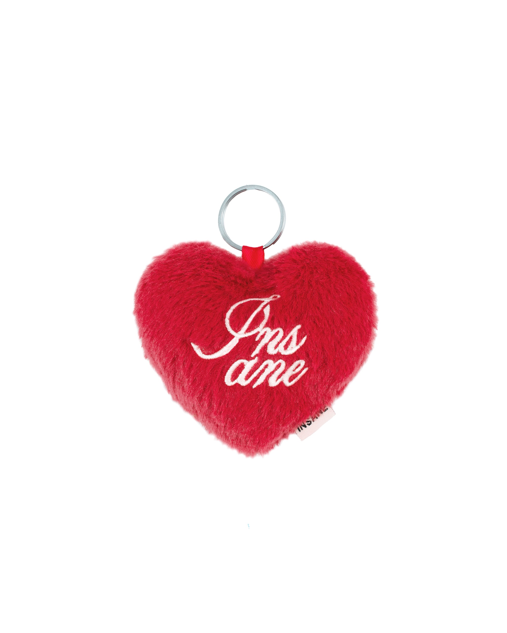Insane® HeartBeat Plush Keychain - Red