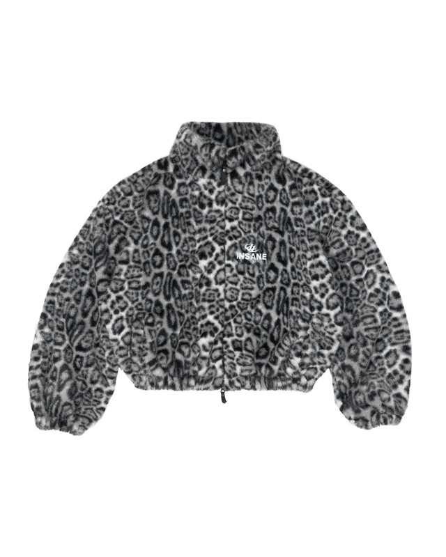 Insane® Frost Veli Furry Jacket - Leopard OW