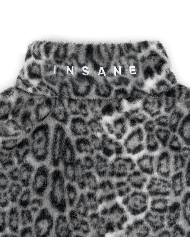 Insane® Frost Veli Furry Jacket - Leopard OW