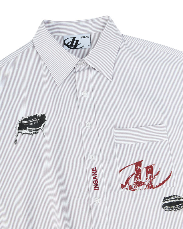 Insane® Ripped 26 Shirt - White