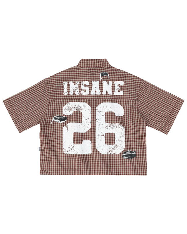 Insane® Ripped 26 Shirt - Wine