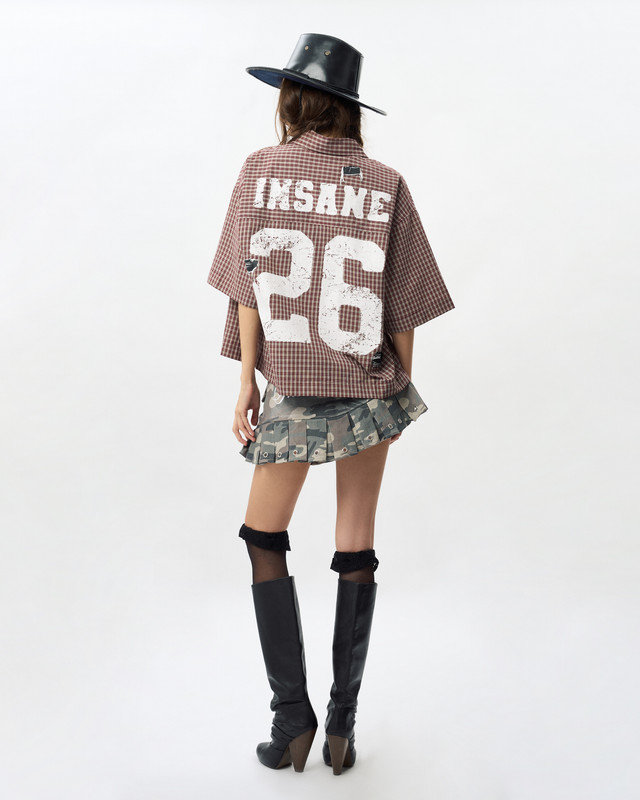 Insane® Ripped 26 Shirt - Wine