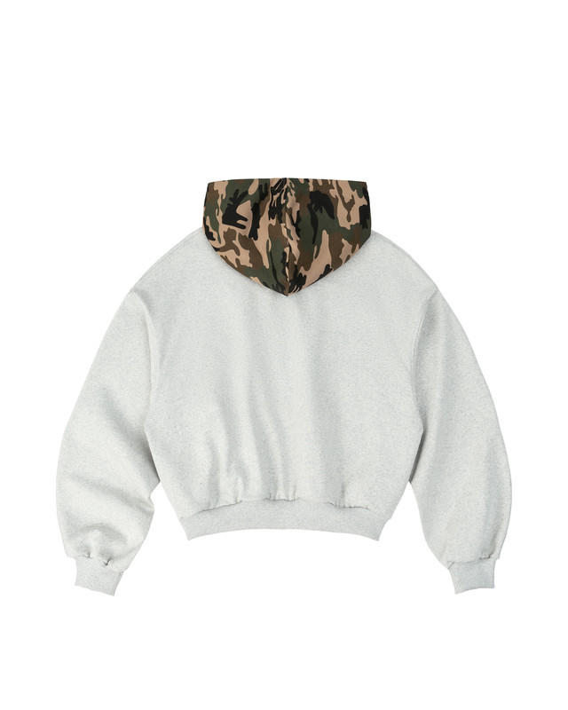 Insane® Camo Patch Hoodie Zip - Melange