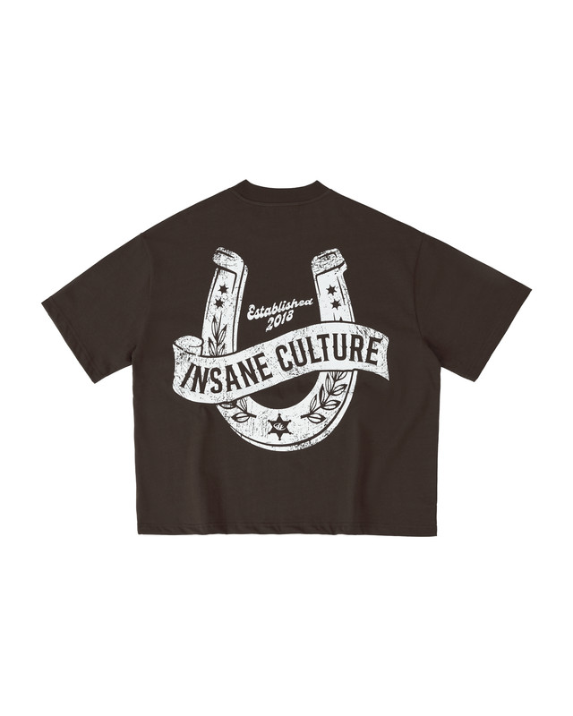 Insane® Horseshoe Tee - Brown