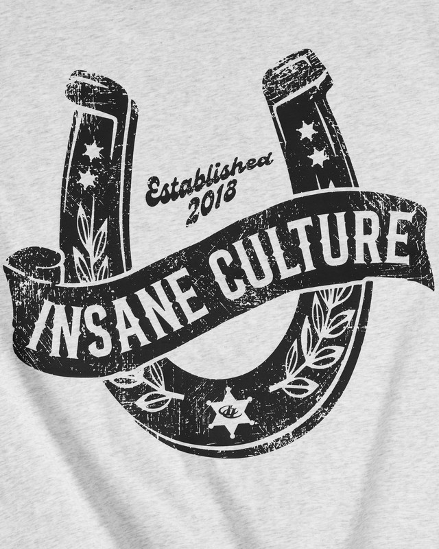Insane® Horseshoe Tee - Melange