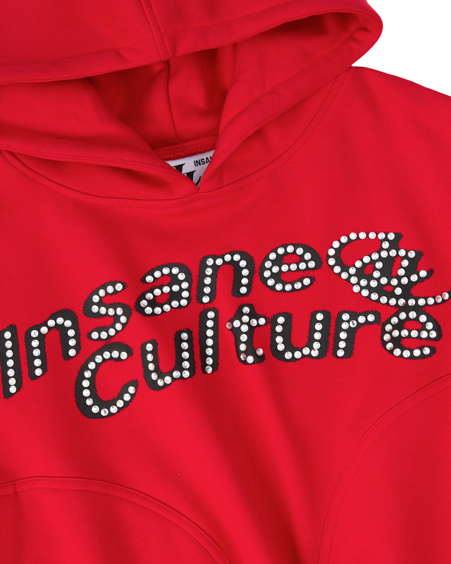 Insane® Sparkle Hoodie - Red