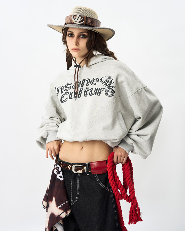 Insane® Sparkle Hoodie - Melange