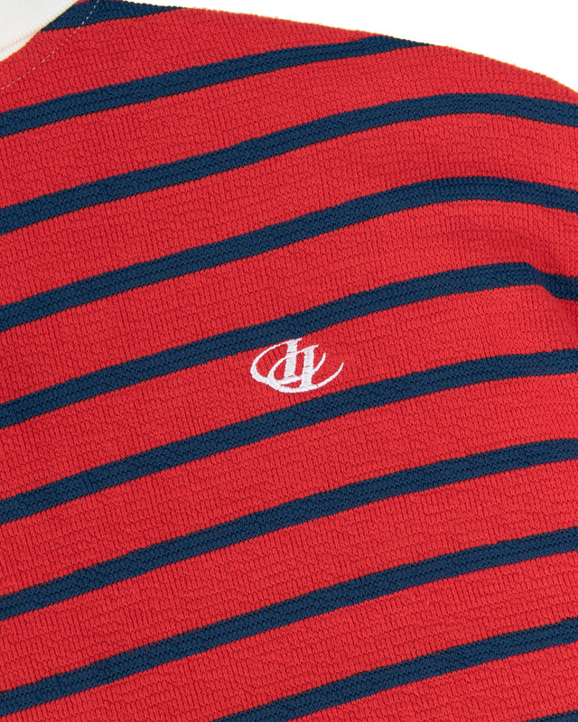 Insane® Twin Horse Polo LongSleeve - Red