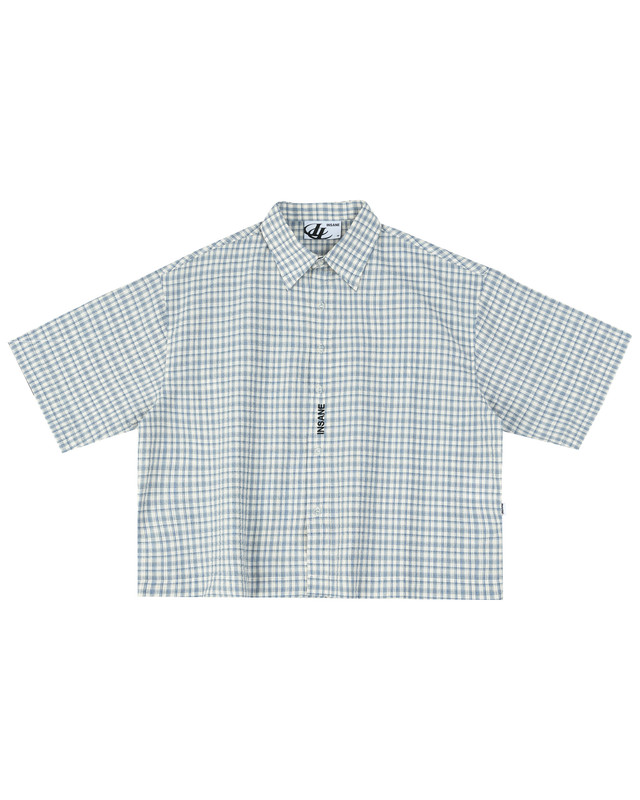 Insane® Wild Luck Plaid Shirt - Storm Grey