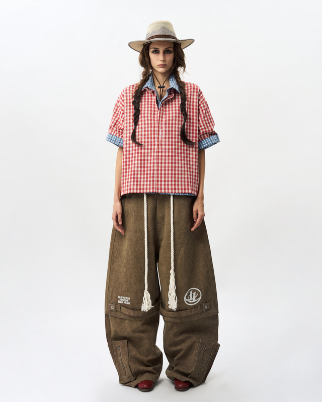 Insane® Wild Luck Plaid Shirt - Red