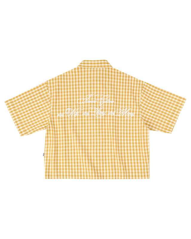 Insane® Wild Luck Plaid Shirt - Yellow