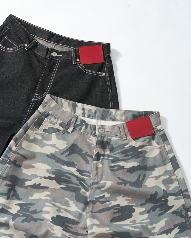 Insane® Horseshoe Pants - Raw Denim