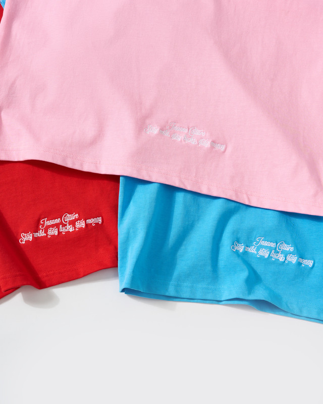 Insane® Twin Horse Tee - Baby Blue