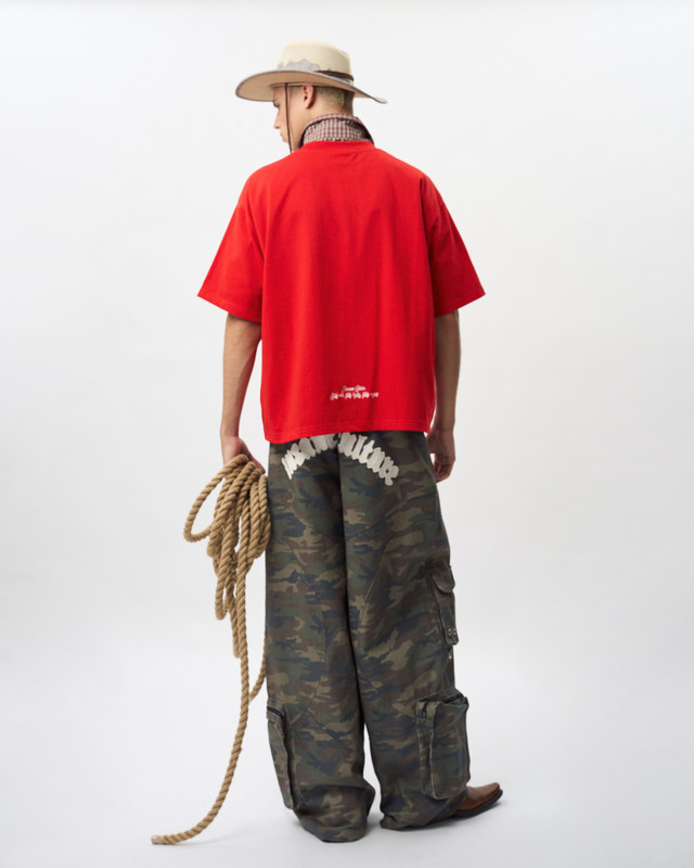 Insane® Twin Horse Tee - Red