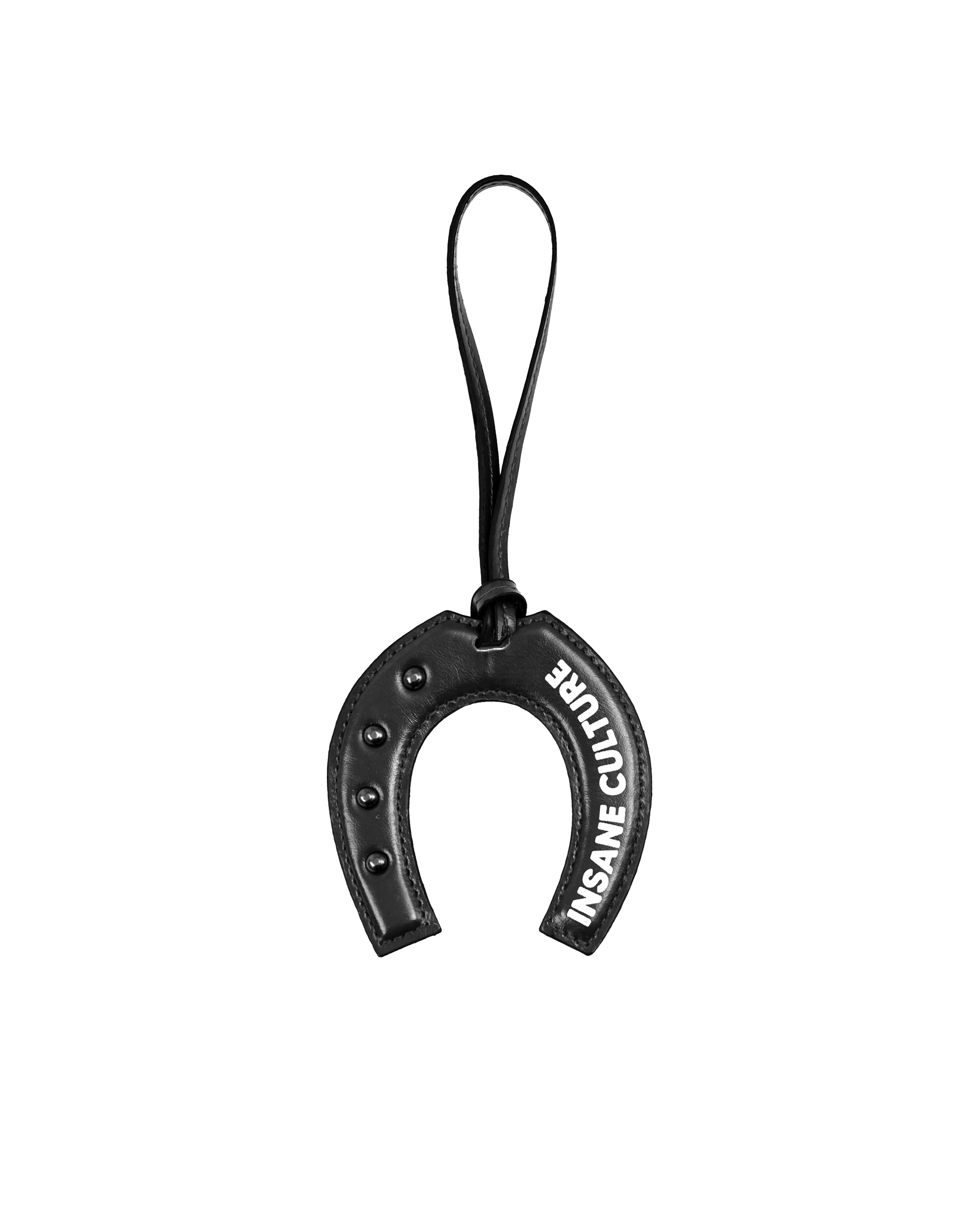 Horseshoe Charm - Black
