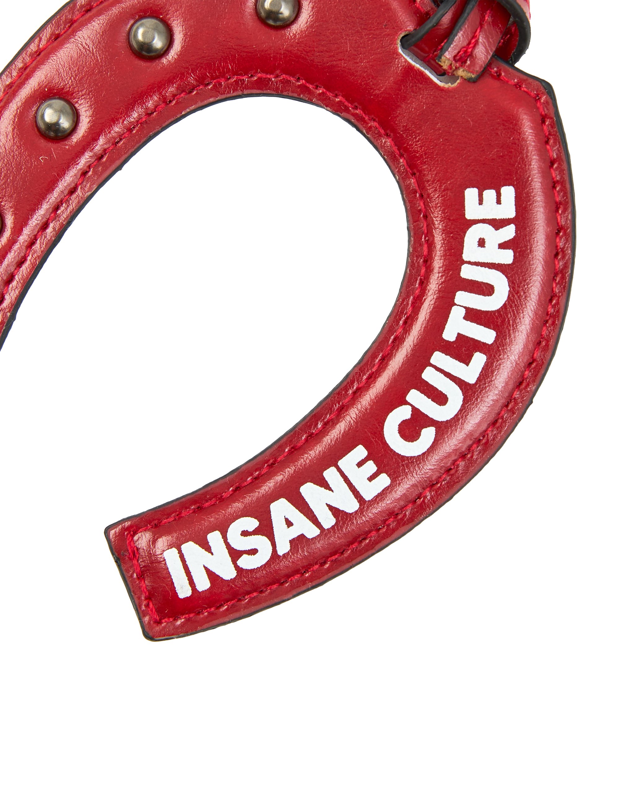 Horseshoe Charm - Red