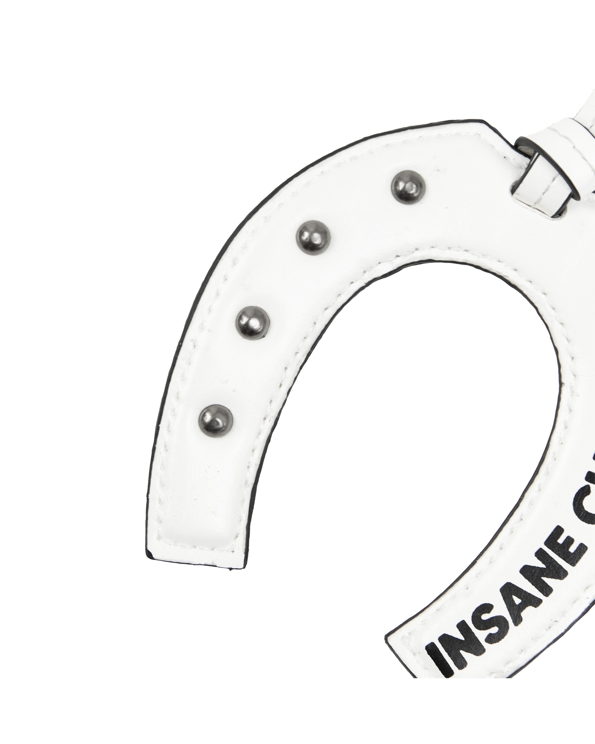Horseshoe Charm - White