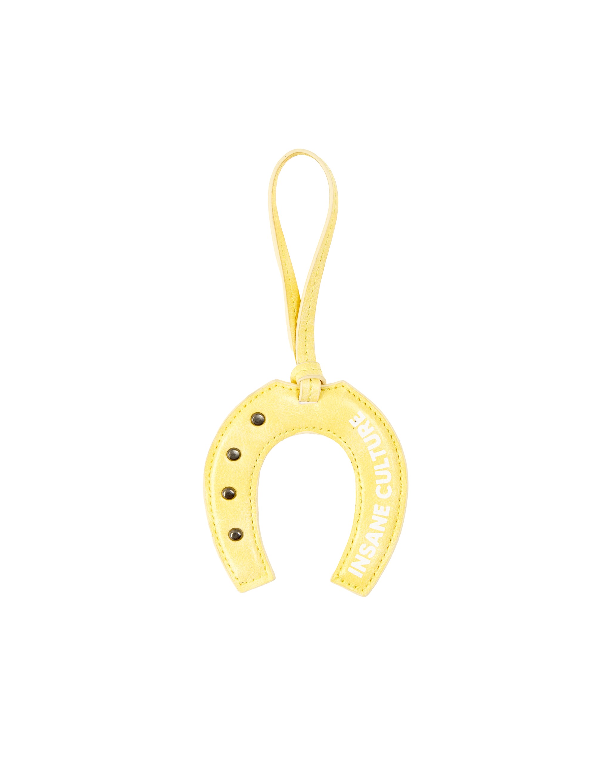 Horseshoe Charm - Pastel Yellow