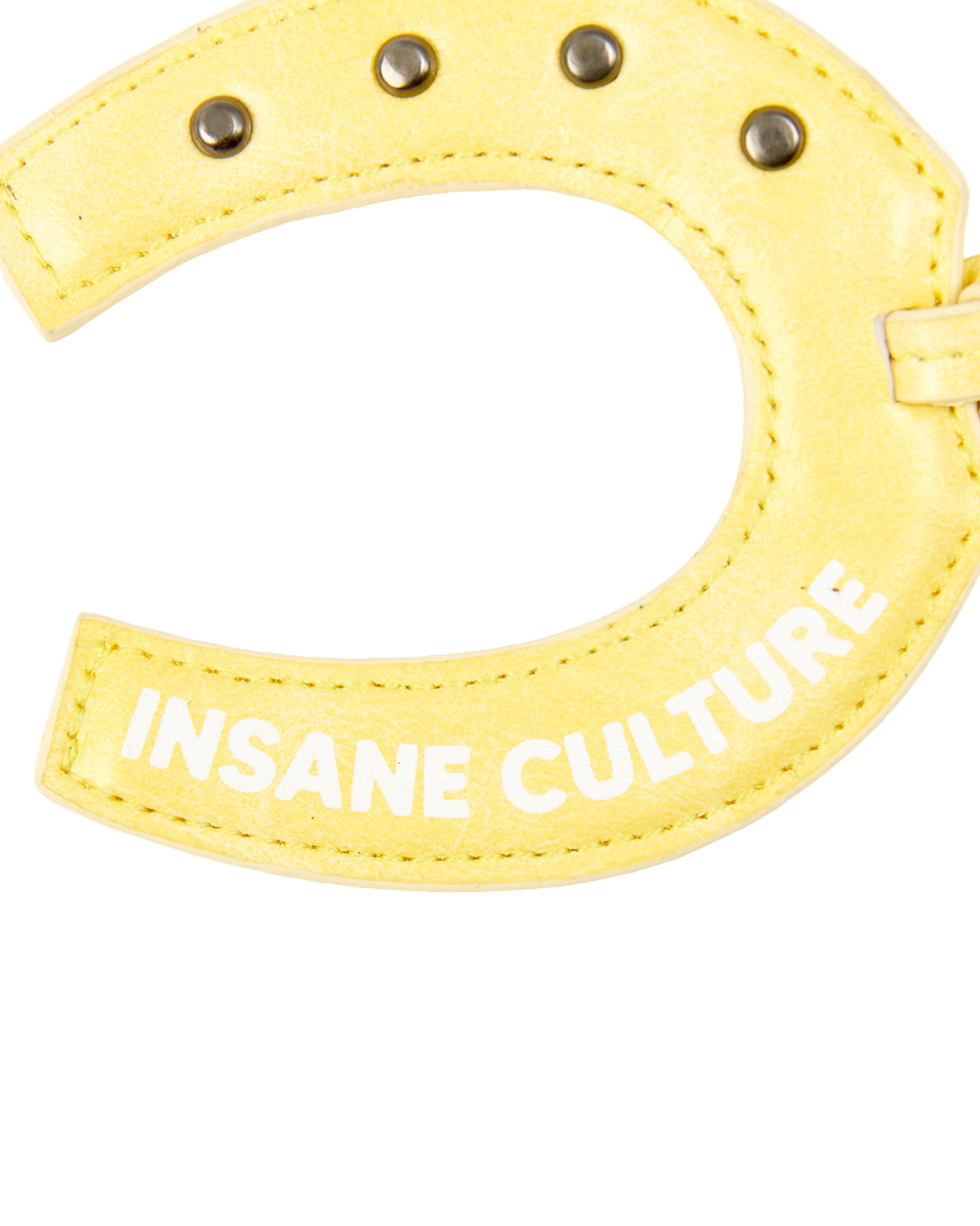 Horseshoe Charm - Pastel Yellow