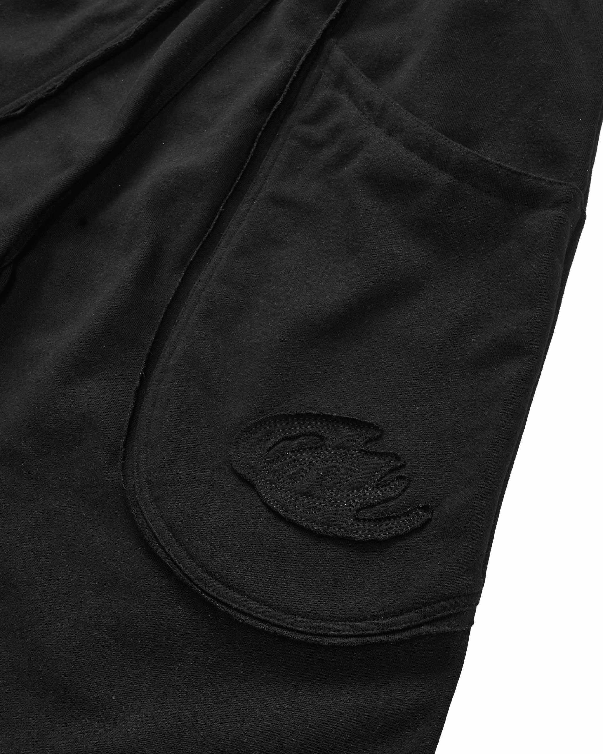 Insane® Halo Sweatjorts - Black