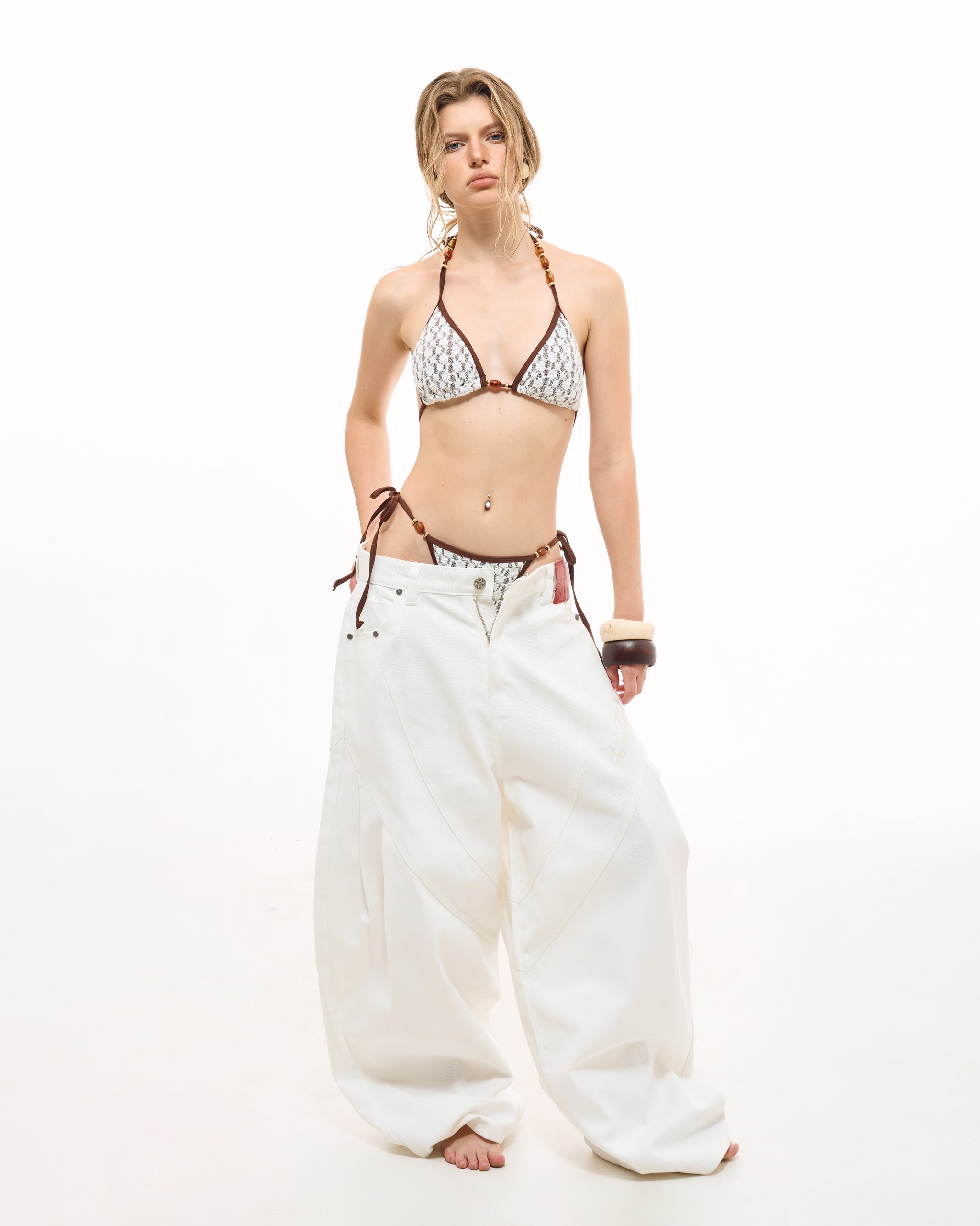 Insane® Split Pants - White