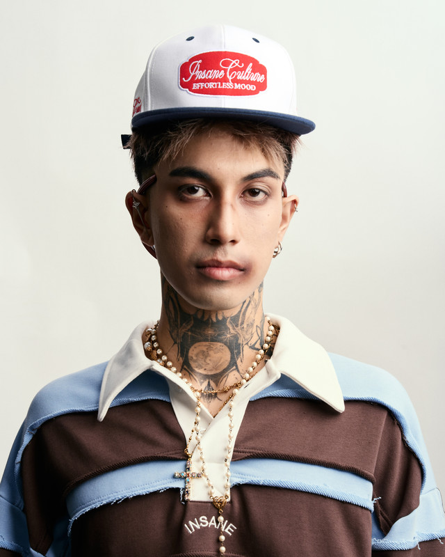 Insane® RetroPatch 9FIFTY Snapback - Navy & White