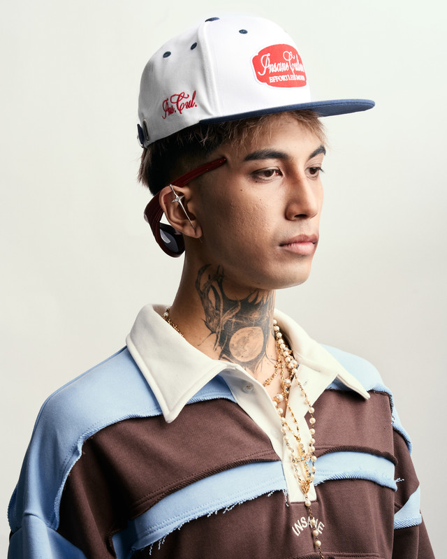 Insane® RetroPatch 9FIFTY Snapback - Navy & White